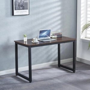 Escritorio Industrial - Madera Oscura Walnut_3