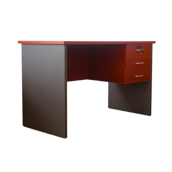 Escritorio con 3 Cajones - 120x60 cm Cerezo_2 Escritorio con 3 Cajones - 120x60 cm Cerezo