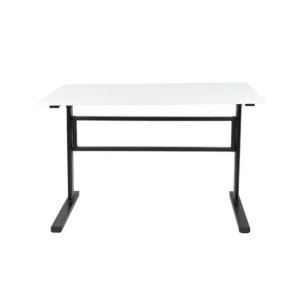 Escritorio de trabajo con altura regulable blanco