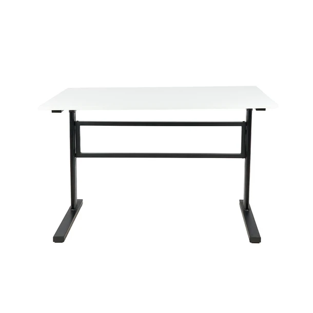 Escritorio de trabajo con altura regulable blanco