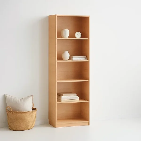 Librero Reka de 5 espacios Madera