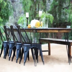 Pack de 6 Sillas Tolix - Negras_4